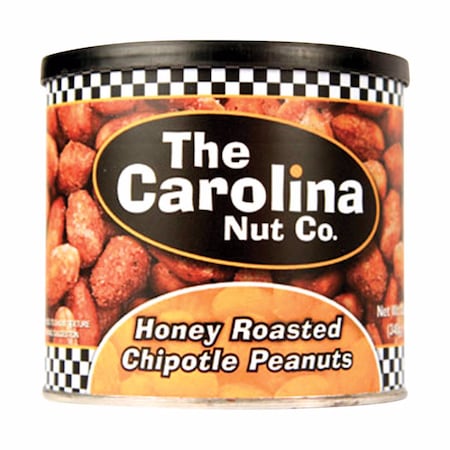 The Carolina Nut Co Carolina Nut Co. Honey Roasted Chipotle Peanuts 12 oz Can 11070